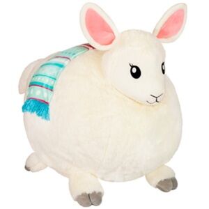 Squishables Little Llama 15” Ultra Soft Plush Toy - White & Multi Coloured
